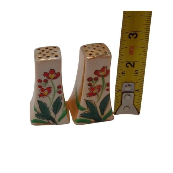 Salt and Pepper Shakers Lusterware Japan - Picture 4 of 7